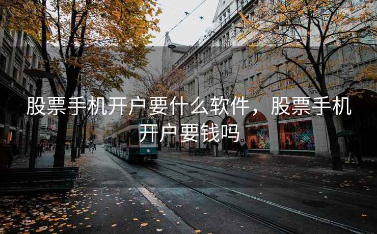 股票手机开户要什么软件，股票手机开户要钱吗