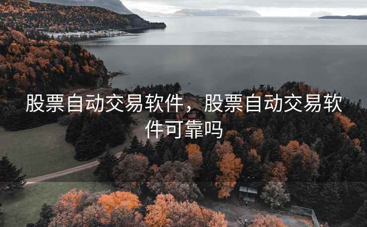 股票自动交易软件，股票自动交易软件可靠吗